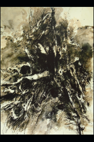 Folge Knochenholz, 2007, Chinatusche, Pinsel, Rohrfederzeichnung, Japan Papier (Buetten) 88,5x 66,0 cm (WV 01459).jpg